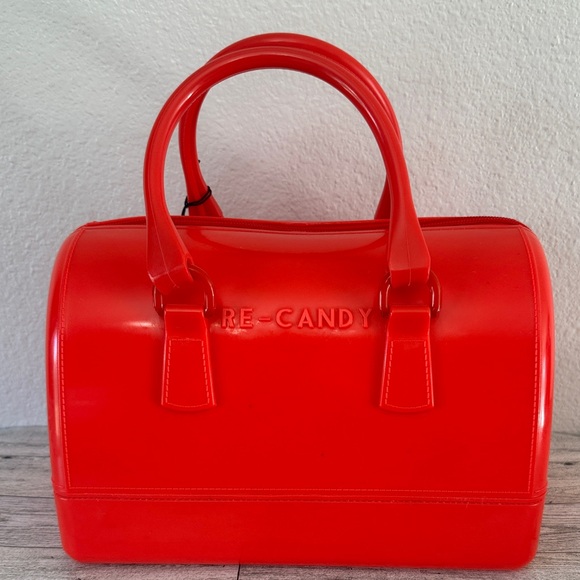 Furla RE•CANDY Grenadine Boston Bag NWT - Picture 2 of 12